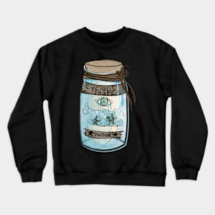 Tear collector, cyclops tears, Crewneck Sweatshirt